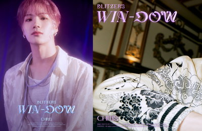 블리처스 크리스, 'WIN-DOW' 개인 오피셜 포토 첫 주자...몽환+치명 무드