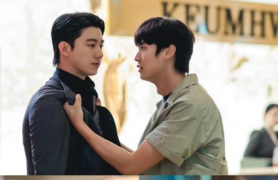 KBS 2TV 수목드라마 <징크스의 연인> 서현X나인우X기도훈, 쉽게 끊어지지 않는 질긴 인연 나인우, 기도훈과 일촉즉발 팽팽한 대치! 왜?