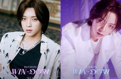 블리처스 고유·진화, 'WIN-DOW' 새 오피셜 포토 오픈...빠져드는 깊은 눈빛