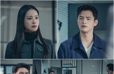 KBS 2TV 월화드라마 <미남당> 서인국-오연서 VS 원현준, 강력 7팀 사무실에서 대면! 신경을 곤두세운 서인국-오연서! 팽팽한 심리전 현장 포착