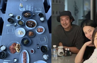 '지드래곤 누나' 권다미, '♥김민준' 생일에 가족 총출동 '으리으리한 생일상'