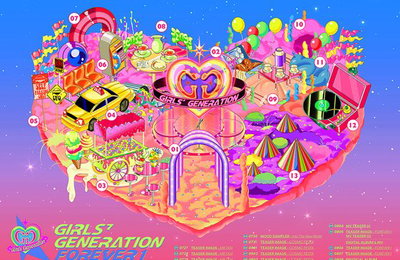 '15주년 컴백' 소녀시대, 정규 7집 '포에버 원' 8월5일 음원 공개