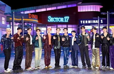 세븐틴, '_WORLD' 컴백 후 첫 음방 1위…"캐럿들 고마워"