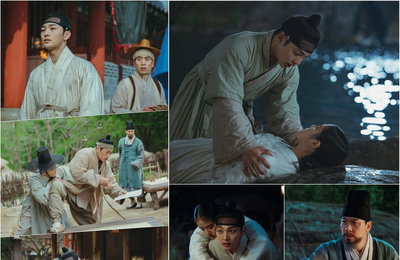 tvN 월화드라마 <조선 정신과 의사 유세풍> 김민재, 계수의원 강제 취업 현장 포착 뜻밖의 환자 김향기까지