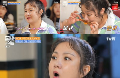 박나래, tvN <줄 서는 식당> 더운 여름 죽은 입맛 살리는 맛깔스러운 먹방에 폭풍 리액션까지! “이야 웬만해선 오전에 벨트 안 푸는데”
