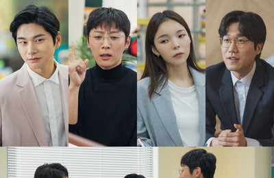 웨이브 오리지널 <위기의 X> 권상우, '우당탕탕' 케미 폭발! 스타트업 '루시도' 완전체 공개