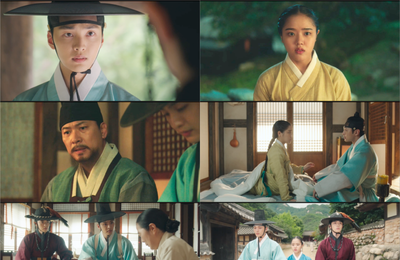 tvN 월화드라마 <조선 정신과 의사 유세풍> 김민재X김향기, 신분 초월한 사랑 맺어준 오작교로 맹활약 ‘뭉클’