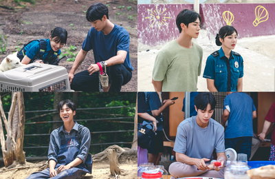 카카오TV <어쩌다 전원일기> 박수영(조이)X추영우X백성철 미공개 비하인드 컷 大방출! 비주얼 빛이 내린다