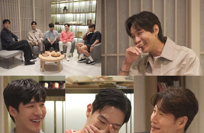 MBC 예능 프로그램 <도포자락 휘날리며> “종국아~” 김종국, 막내X짐꾼으로 전락한 사연 서열 뒤바뀐 도포파이브…포복절도 펀치 게임!