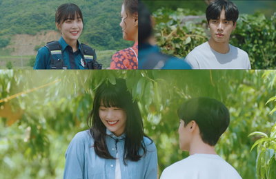 카카오TV <어쩌다 전원일기> 박수영(조이), 추영우 설레는 질문에 가슴이 쿵! 로맨틱 핑크빛으로 물들었다
