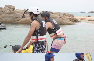 MBC에브리원 <어서와 한국은 처음이지> 아르헨티나 3인방, 아찔한 파도X곡소리 콜라보! (ft. 한국 물놀이 체험)