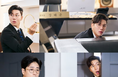 ENA 수목드라마 <굿잡> 음문석, 윤선우 사무실 잠입! 나홀로 작전 개시 ‘기대 UP’