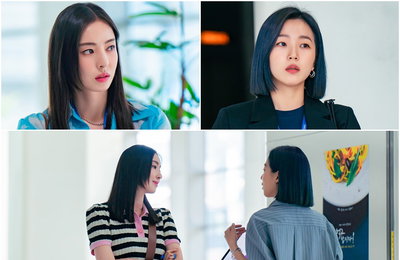 ENA 새 수목드라마 ‘얼어죽을 연애따위’ 이다희 “뇌에 매너 필터가 없냐?” VS 조수향 “응 없어” 폐지 직전 망작 PD VS 인기 폭발 연애 리얼리티 PD 일촉즉발 눈빛 대치 현장 포착!