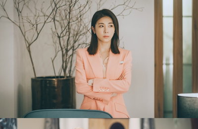 KBS2 새 월화드라마 <커튼콜: 나무는 서서 죽는다> 배우 하지원이 호텔지배인으로 변신한 이유! “외강내유형 누나 도전” 화려한 패션도 킬링포인트!