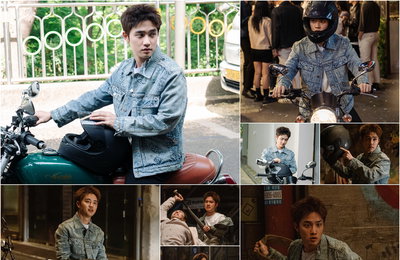 KBS 2TV 수목드라마 ‘진검승부’ 도경수, “‘원 앤 온리’ 꼴통 검사 진정, 멋짐까지 품었다!” 초강렬 ‘바이크 라이딩’ & ‘고강도 액션신’ 포착! 호쾌한 진격 시작!