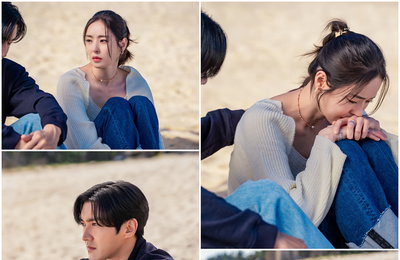 ENA 수목드라마 ‘얼어죽을 연애따위’ 이다희-최시원, 가슴 먹먹해지는 ‘눈물 범벅 바닷가 투샷’ 포착! 최시원, 커뮤니티 발칵 뒤집은 루머의 진실은?