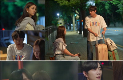 MBC <일당백집사> 이혜리X이준영, 버스 안 초밀착 스킨십?! 이준영, 이혜리 향한 ‘설렘X다정’ 모드 장착
