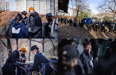 한국JTS, 사랑의 연탄 릴레이 진행…조인성, 이정은, 이희준, 노희경 작가 등 참여
