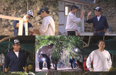 KBS 2TV 예능 프로그램 <세컨 하우스> 주상욱X조재윤, 쫄보형제로 전락?!…닭장 로망의 결과는 전남 강진의 빈집 리모델링 비용 공개!