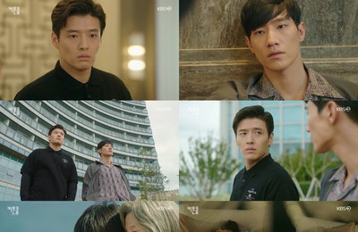 ​KBS 2TV 월화극 <커튼콜>강하늘X노상현, ‘가짜VS진짜’ 진검승부 본격 시작! ‘살가운’ 강하늘 VS ‘묵직한’ 노상현, 극과극 손자 매력 대결!
