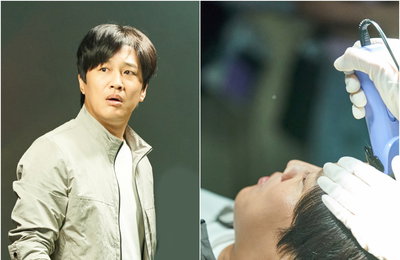 KBS 2TV 새 월화드라마 ‘두뇌공조’ 차태현, “치명적으로 착한 뇌 형사의, 안쓰러운 수난 시대!!” 순식간에 머리가 깎여버린 ‘바리캉 날벼락 순간’ 포착!
