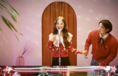 러블리즈 출신 이수정, '크리스마스의 기적' MV 티저 공개...이우와 특급 케미 발산