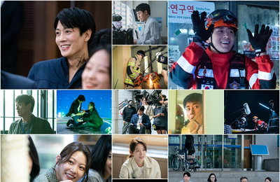 SBS 금토 드라마 ‘소방서 옆 경찰서’ 김래원-손호준-공승연, “이 케미 도저히 못 잃어!” 훈훈&진지&열정 ‘쓰리콤보 공조’ 이뤘다! ‘촬영 현장’ 공개!
