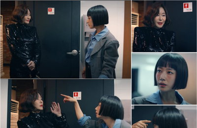 KBS 2TV 월화드라마 ‘두뇌공조’ 곽선영-예지원, “예상외 장소‘화장실’에서 기싸움 벌인다?!”팽팽한 신경전‘불꽃 대치 샷’포착!