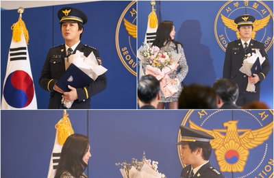 KBS 2TV 월화드라마 ‘두뇌공조’ 차태현, “젊은 여자한테 꽃다발 받았다?!” 난감함 감도는 ‘수상한 축하’ 현장 포착!