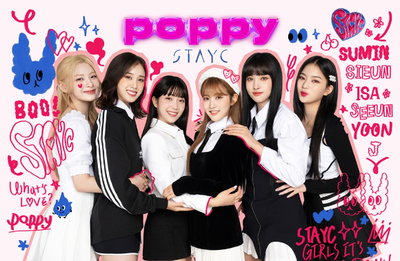 '14일 컴백' 스테이씨, 3일 'Poppy' 韓버전 깜짝 선공개