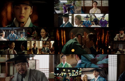 tvN 수목드라마 <조선정신과의사 유세풍2> 김민재♥김향기, 마음 확인한 입맞춤 엔딩 ‘설렘 최고조’