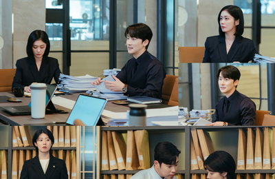 SBS 새 금토드라마 <굿파트너> 법무법인 ‘대정’ 패밀리 ‘이혼팀’ 월간회의 현장 포착