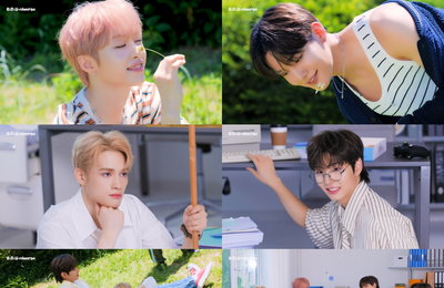 비디유, 데뷔 앨범 'Wishpool' 재킷 비하인드 공개