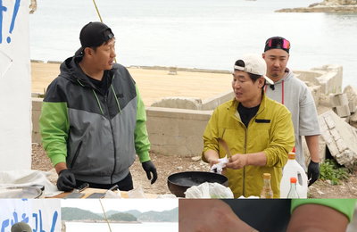 <푹 쉬면 다행이야> 중식 대가 이연복 아이디어 폭발, 무인도 표 '해물 군만두' 첫 도전