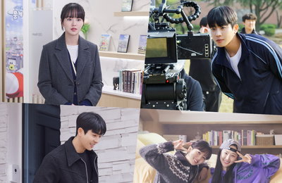 tvN <우연일까?> D-4, 김소현X채종협 ‘두근두근’ 비하인드 컷 공개