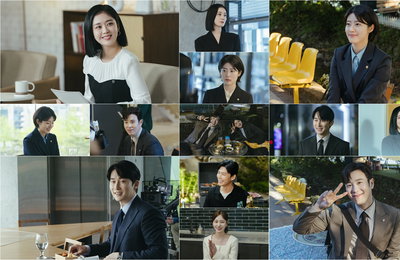 SBS 금토드라마 <굿파트너> 유쾌하게 설레는 ‘굿’ 케미스트리 폭발 비하인드컷 방출