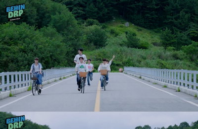 드리핀, 새 싱글 'Weekend' 촬영 비하인드 공개