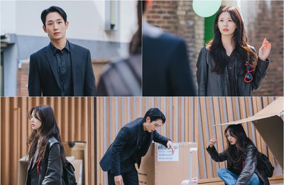 tvN 토일드라마 <엄마친구아들> ‘소꿉남녀’ 정해인X정소민, 혜릉동 우당탕 재회