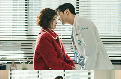 TV CHOSUN ‘DNA 러버’ 최시원-정인선, 야릇 미묘 ‘1mm 초밀착 터치’ 현장 “내 페로몬 맡고 있죠”