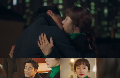 ‘가족X멜로 지진희, 자신 믿고 품어준 김지수와 키스 멜로 엔딩