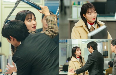<손해 보기 싫어서> ‘팀장’ 신민아-‘신입’ 김영대, 반가운 재회 이후 난데없는 경찰서 출석 이유는?
