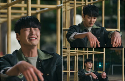 TV CHOSUN ‘DNA 러버’ 이태환, 한밤중 놀이터 오열 포착