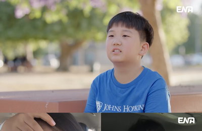 ENA 토요예능 <내 아이의 사생활> 연우, 美 영재 캠프 첫 등교! 첫날부터 지각 위기