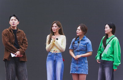 '미스쓰리랑' 게릴라 콘서트 in 경주, 첫 야외 녹화에 터진 재난 경보? 강풍에 폭우