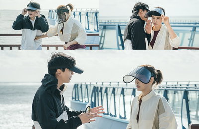 SBS 금토드라마 ‘열혈사제2’ 김남길-이하늬, ‘은밀한 접선’ 현장 공개 “드디어 만났다!”