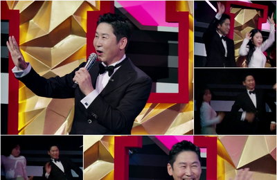 ‘현역가왕2’ MC 신동엽, 몸 사리지 않는 진행 매너로 웃음 폭격 선사