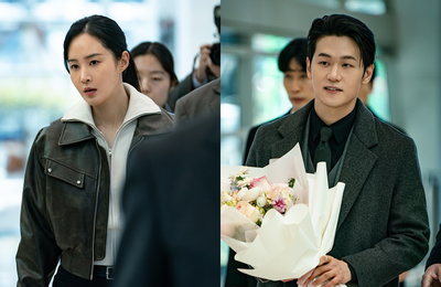 tvN 월화드라마 <가석방 심사관 이한신> 권유리, 재벌 2세 이학주에 정면 도전 ‘팽팽한 대치’