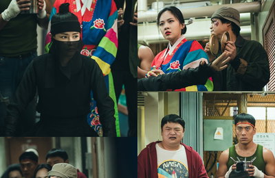 ‘열혈사제2’ 이하늬-김성균-김형서-고규필-안창환, 요절복통 단체 굿 퍼포먼스 현장 공개