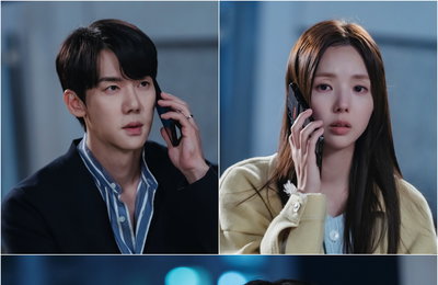 <지금 거신 전화는> 유연석, 협박범 박재윤 잡기 위해 채수빈에 공조 제안