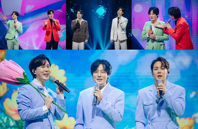 MBN <현역가왕2-갈라쇼> 신유 사이에 둔 강문경 VS 환희, 환호성 터진 듀엣 무대 완성